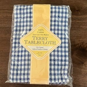Indoor/outdoor Tablecloth